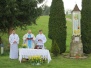 Msza św. przy kapliczce po Państwu Marciniec