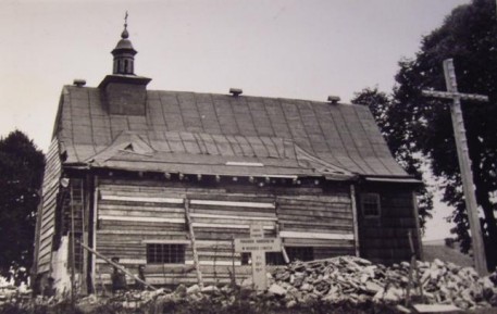 Rozbiórka starego Kościoła